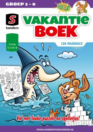 Kinderbladen-Sanders-Kidsclub-Vakantieboek